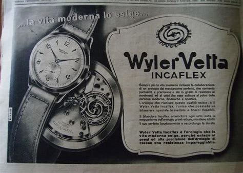 Brand and History of the Wyler Vetta Brand.